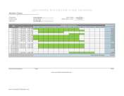 1-Hour Timesheet Semi-Monthly With Visual