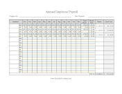 Yearly Payroll With Overtime
