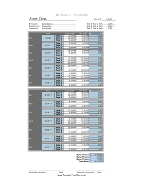 Bi-Weekly Blended Rates 3