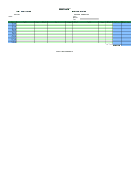 Bi-Weekly Horizontal By Task Billable