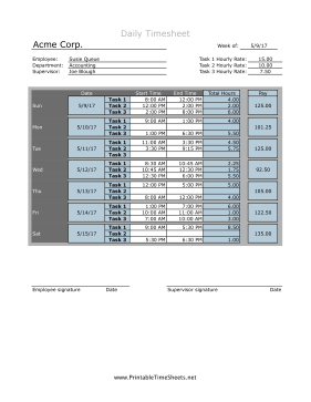 Daily Blended Rates 3