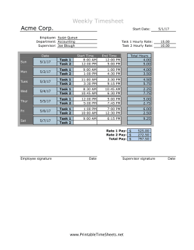 Weekly Blended Rates 2