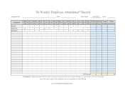 Bi-Weekly Attendance